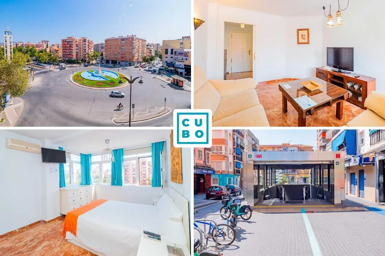 Cubo'S Cruz Humilladero Apartment 말라가 스페인
